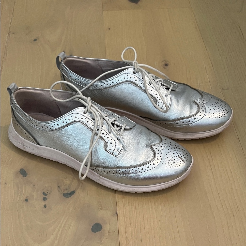 Cole Haan Silver Women's Sneakers